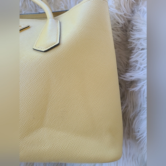 Prada Double Tote Saffiano Leather Color Ginestra - Picture 13 of 16